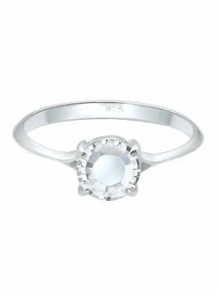 Elli Schmuck<Damen Ring silber uni