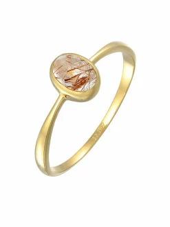 Elli PREMIUM Schmuck<Damen Ring gold uni