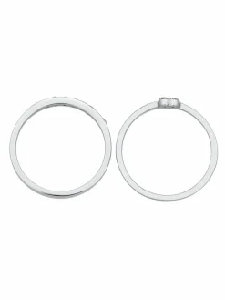 Elli Schmuck<Damen Ring silber uni