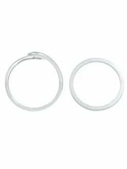 Elli Schmuck<Damen Ring silber uni