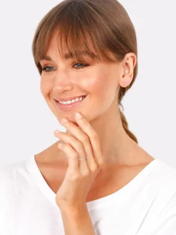 Elli Schmuck<Damen Ring silber uni