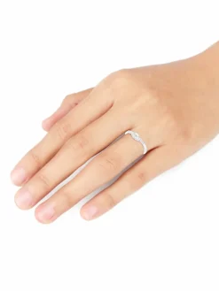 Elli Schmuck<Damen Ring silber uni