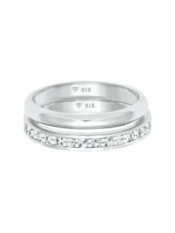 Elli Schmuck<Damen Ring silber uni
