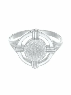 Elli Schmuck<Damen Ring silber uni