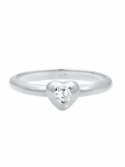 Elli Schmuck<Damen Ring silber uni