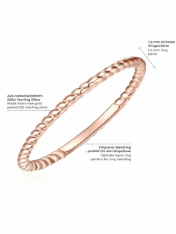 Glanzstücke München Schmuck<Damen Ring roségold uni