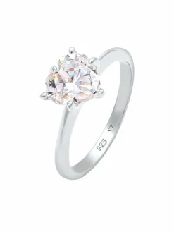 Elli Schmuck<Damen Ring silber uni