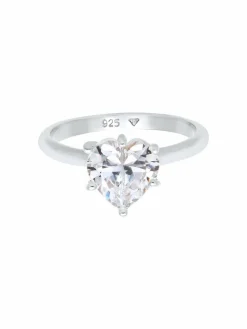 Elli Schmuck<Damen Ring silber uni