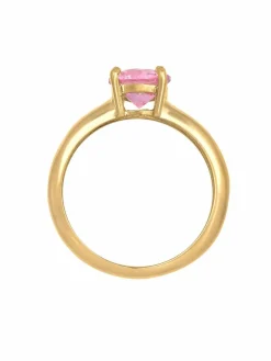 Elli Schmuck<Damen Ring rosa uni