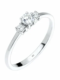 Elli Schmuck<Damen Ring silber uni