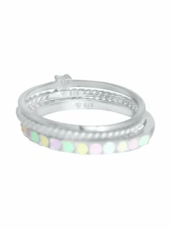 Elli Schmuck<Damen Ring silber uni
