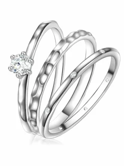 Glanzstücke München Schmuck<Damen Ring - silber uni