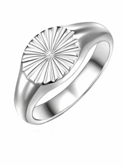 Glanzstücke München Schmuck<Damen Ring - Geometrische Form silber uni