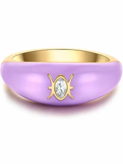 Glanzstücke München Schmuck<Damen Ring - Sternzeichen Fische gold uni