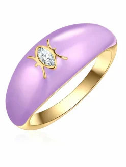 Glanzstücke München Schmuck<Damen Ring - Sternzeichen Fische gold uni