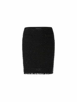 Marc Cain Röcke<Damen Rock schwarz uni