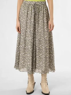 JOOP! Röcke<Damen Rock oliv mehrfarbig gemustert