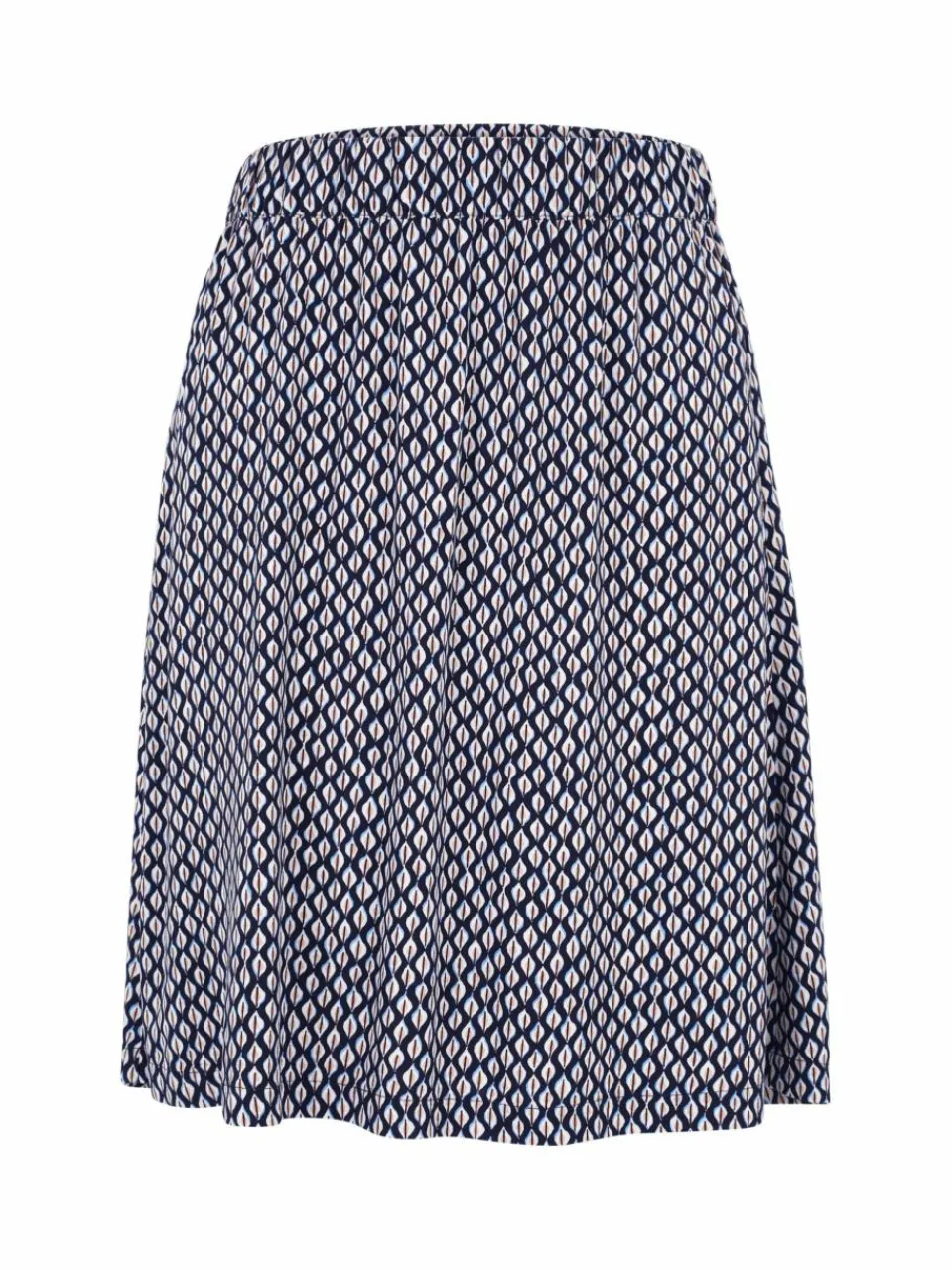 zero Röcke<Damen Rock blau gemustert