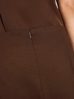 Marc Cain Röcke<Damen Rock braun uni