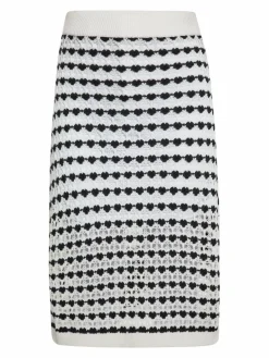 IZIA Röcke<Damen Rock weiß gestreift