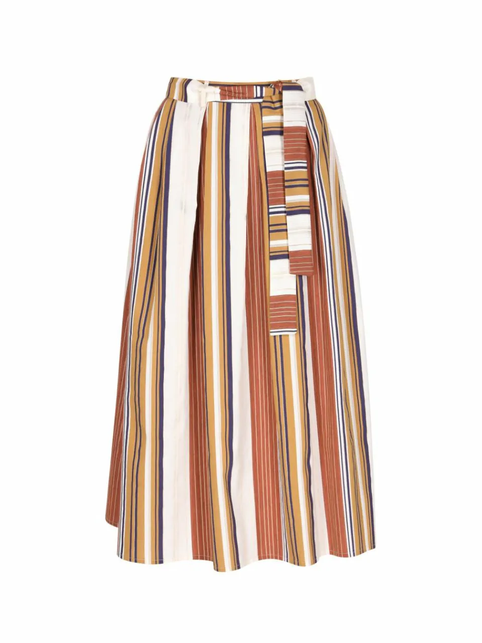 Dreimaster Röcke<Damen Rock braun gestreift