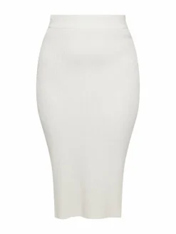 Usha Röcke<Damen Rock weiß uni