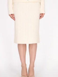 Dreimaster Röcke<Damen Rock weiß uni