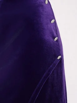 Faina Röcke<Damen Rock lila uni