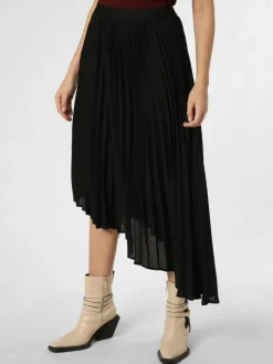 Marie Lund Röcke<Damen Rock schwarz uni