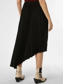 Marie Lund Röcke<Damen Rock schwarz uni