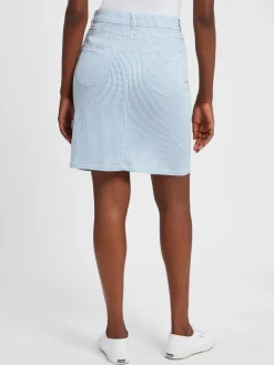 VG Röcke<Damen Rock blau weiß gestreift