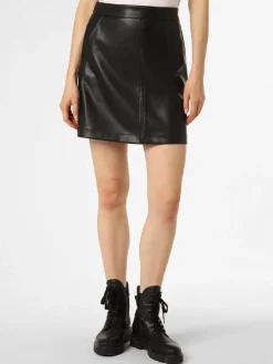 Marie Lund Röcke<Damen Rock schwarz uni