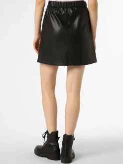 Marie Lund Röcke<Damen Rock schwarz uni