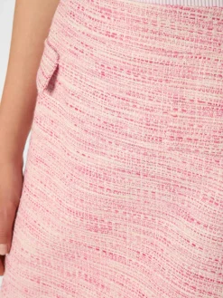 Marie Lund Röcke<Damen Rock fuchsia ecru meliert