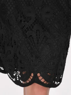 Faina Röcke<Damen Rock schwarz gemustert