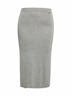 Dreimaster Röcke<Damen Rock grau uni