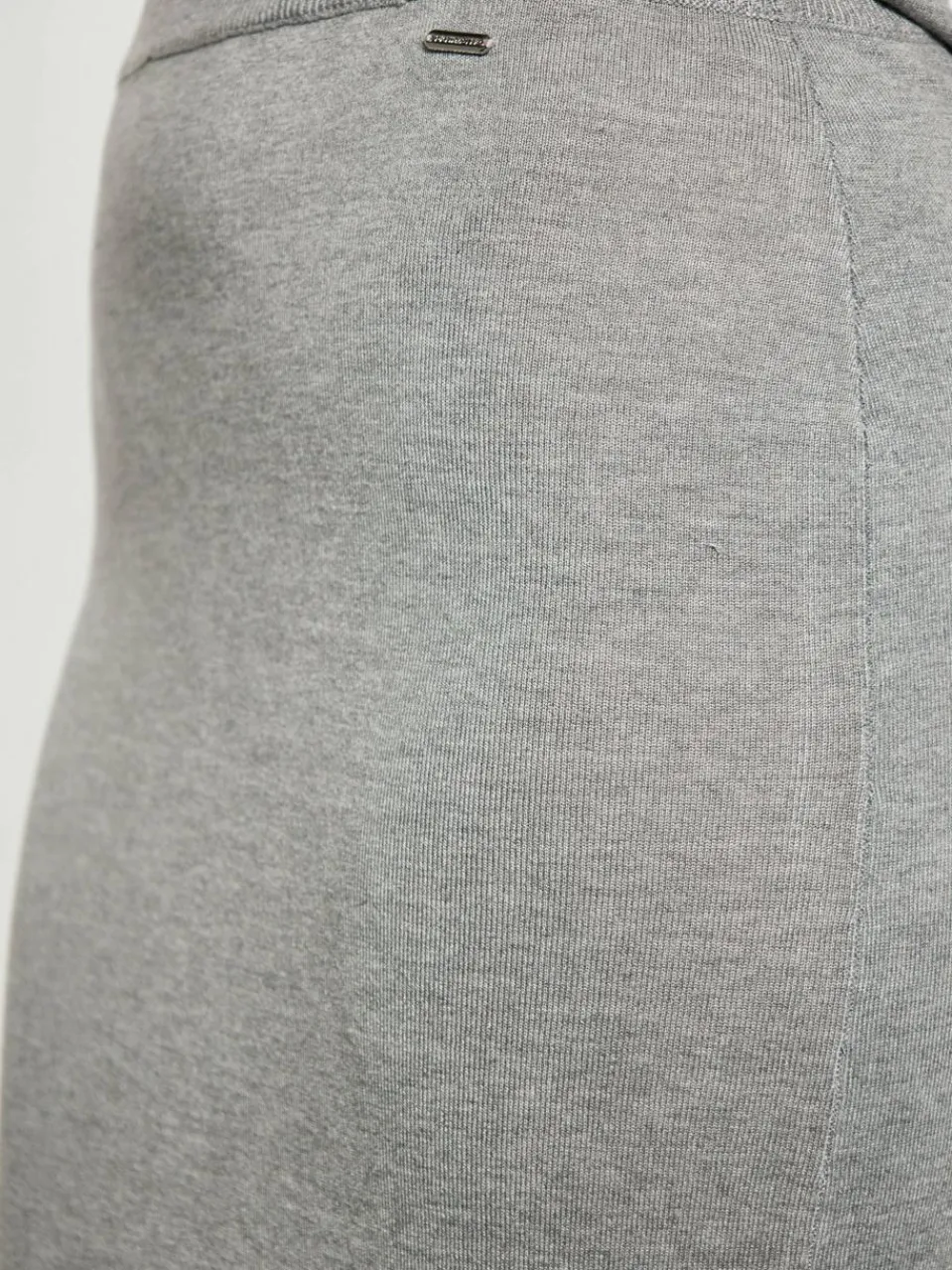 Dreimaster Röcke<Damen Rock grau uni