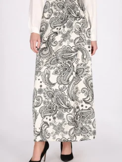 Dreimaster Röcke<Damen Rock mehrfarbig gemustert