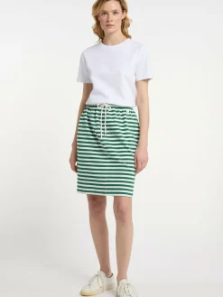 Dreimaster Röcke<Damen Rock grün gestreift