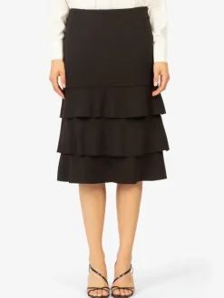 Kraimod Röcke<Damen Rock schwarz uni