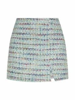 Faina Röcke<Damen Rock blau uni