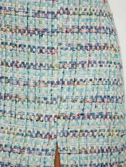 Faina Röcke<Damen Rock blau uni