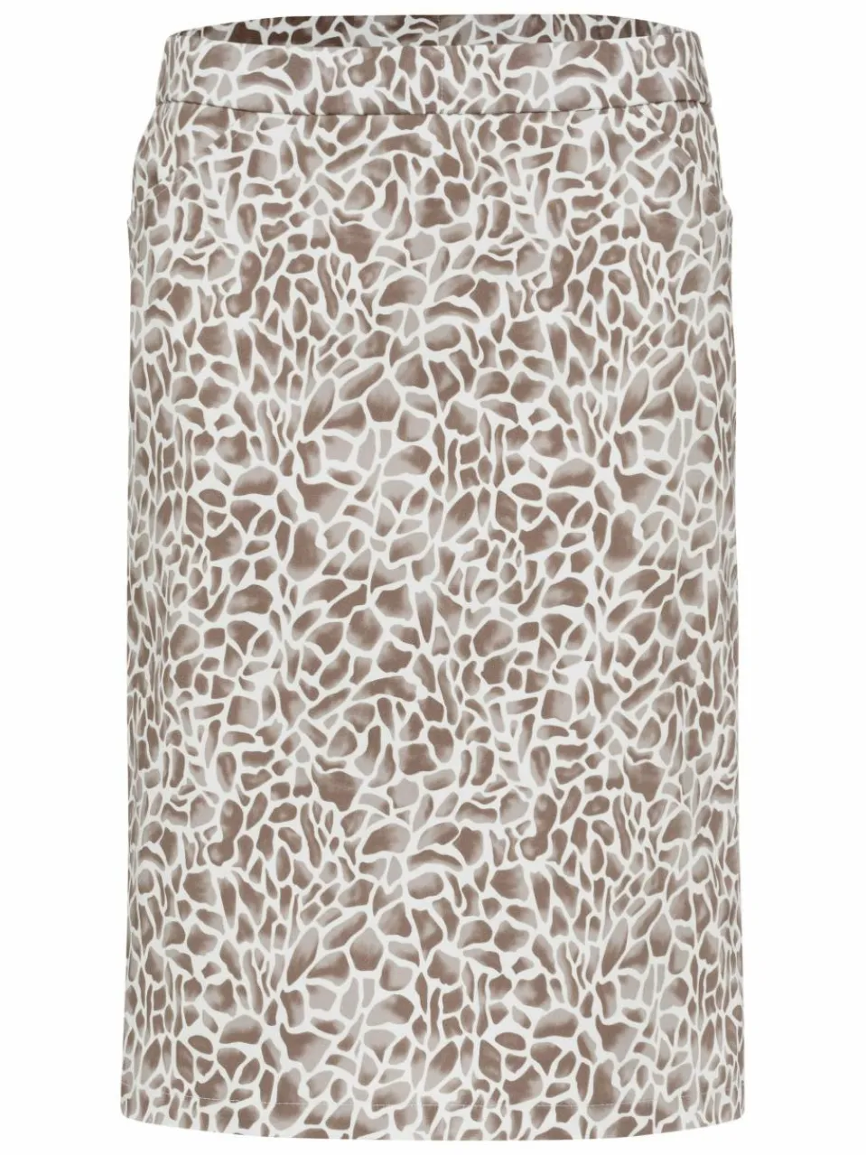 Frank Walder Röcke<Damen Rock weiß mehrfarbig gemustert