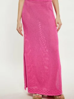 IZIA Röcke<Damen Rock pink gestreift