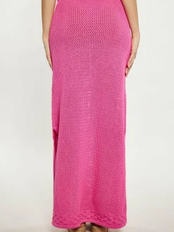 IZIA Röcke<Damen Rock pink gestreift