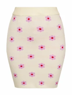 MyMo Röcke<Damen Rock beige gemustert