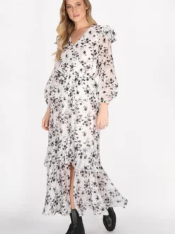 Dreimaster Röcke<Damen Rock weiß gemustert