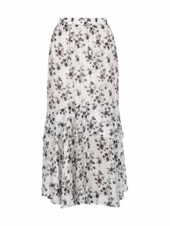 Dreimaster Röcke<Damen Rock weiß gemustert