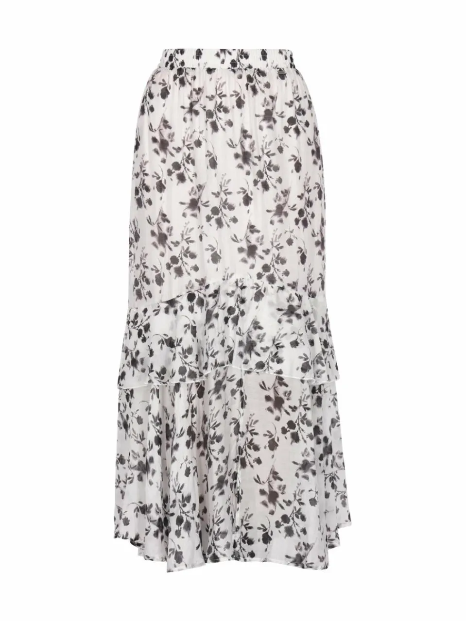 Dreimaster Röcke<Damen Rock weiß gemustert