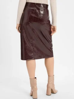 Liu Jo Collection Röcke<Damen Rock bordeaux uni